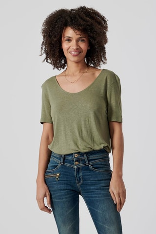 T-shirt Filip - Caqui