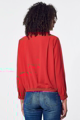 Blusa regular Vez - Vermelho