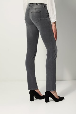 Calças de ganga direitas Wilda Cinzento