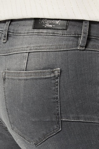 Calças de ganga direitas Wilda Cinzento