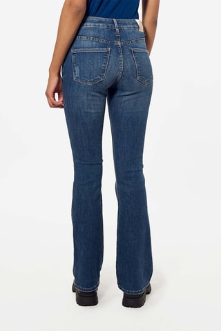 Calças de ganga flare Lucky - Azul-celeste