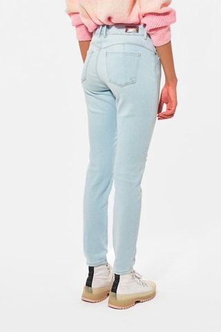 Calças de ganga slim Leyla - Azul-celeste