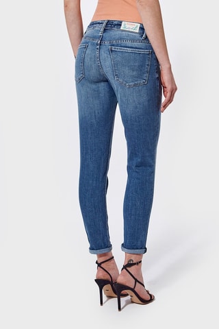 Calças de ganga slim Lilo - Azul