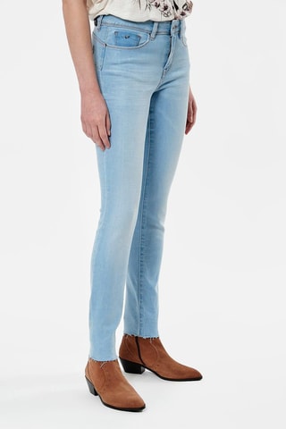 Calças de ganga slim Flore - Azul-celeste