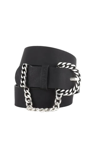 Cinto em couro - Preto