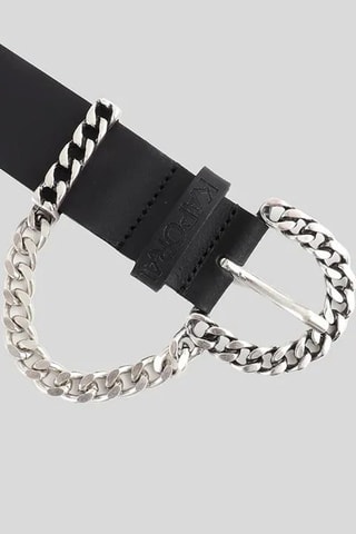 Cinto em couro - Preto