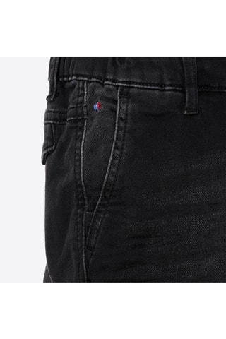 Calças de ganga battle Salki Preto