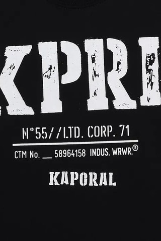 T-shirt Mars - Preto