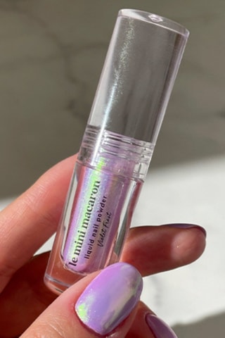 Pó líquido para unhas - Violet frost - 2 ml