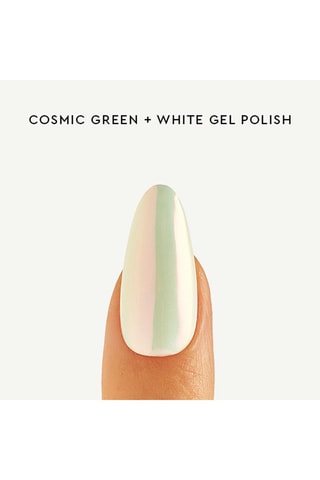Pó líquido para unhas - Cosmic green - 2 ml