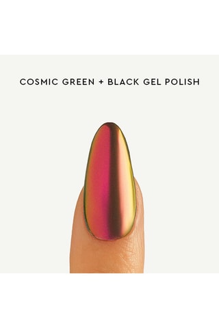 Pó líquido para unhas - Cosmic green - 2 ml