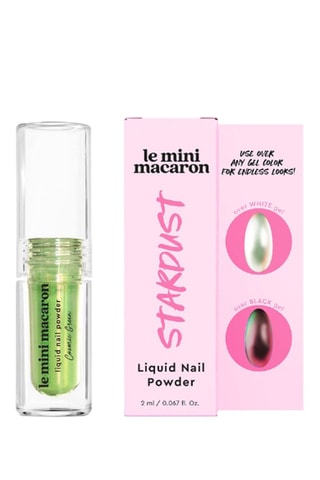 Pó líquido para unhas - Cosmic green - 2 ml