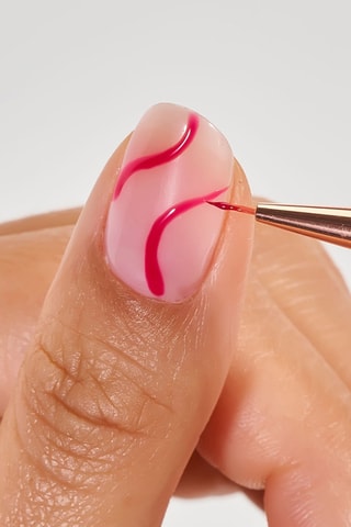 Pincel de ponta longa em aço inoxidável Le Liner