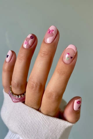 Autocolantes para unhas Baby Doll