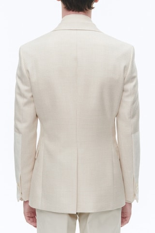 Veste ajustée en laine - Ivoire