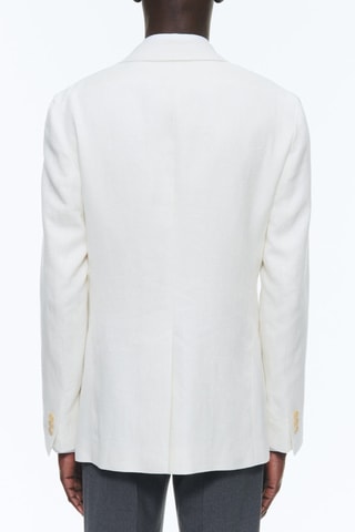 Veste droite souple - Ivoire