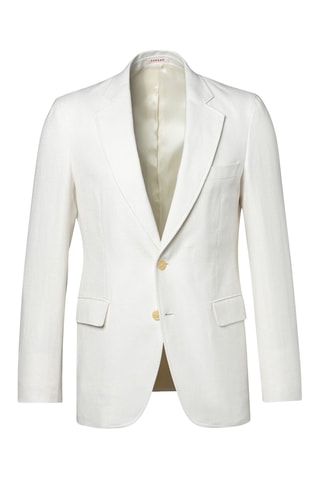 Veste droite souple - Ivoire