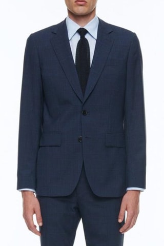 Costume regular en laine - Petrole