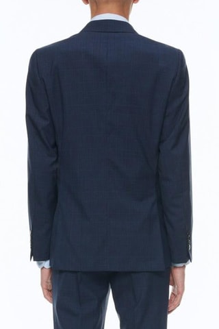 Costume regular en laine - Petrole