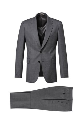 Costume ajusté en laine - Plomb