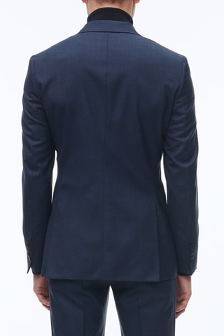 Costume ajusté en laine - Encre