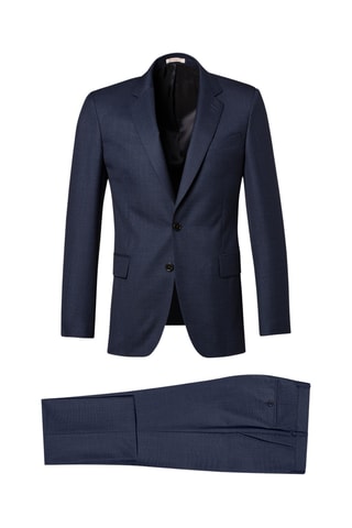 Costume ajusté en laine - Encre