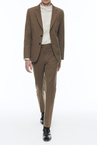 Costume droit - Tabac