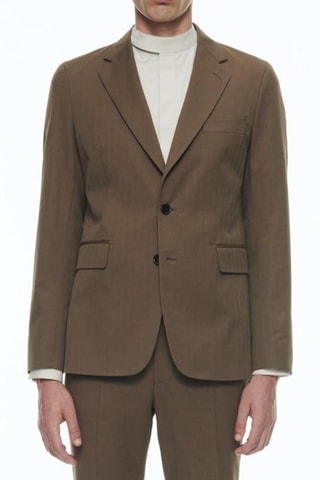 Costume droit - Tabac