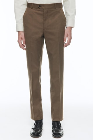 Costume droit - Tabac