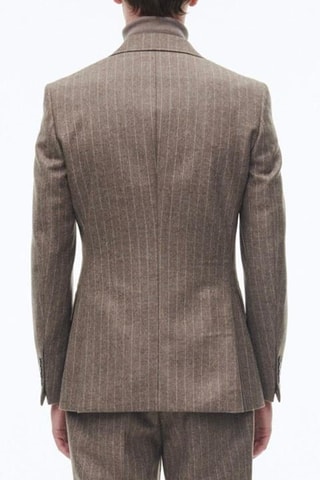 Costumé ajusté en laine - Chataigne