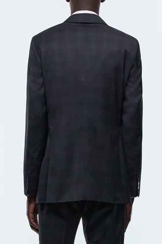 Costume ajuste én laine - Anthracite