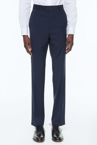 Costume 3 pièces en laine - Bleu marine