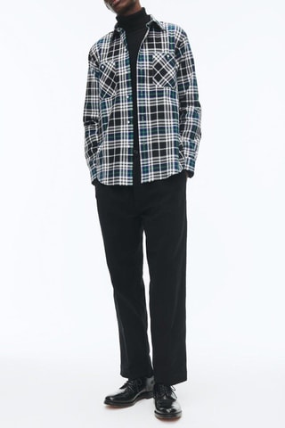 Chemise droite - Noir