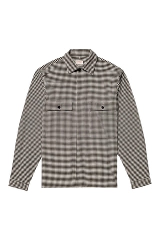 Chemise droite - Noir et blanc