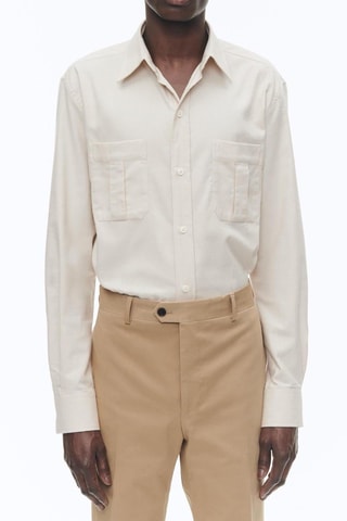 Surchemise ample - Naturel