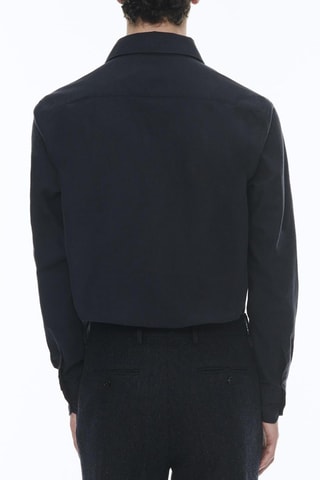 Surchemise ample - Bleu marine