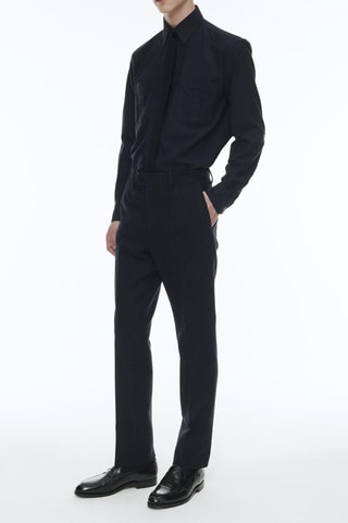 Surchemise ample - Bleu marine