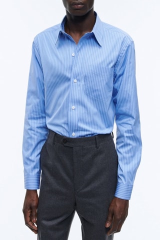 Chemise droite à rayures - Indien