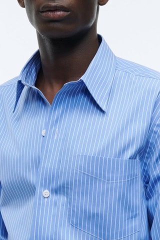 Chemise droite à rayures - Indien