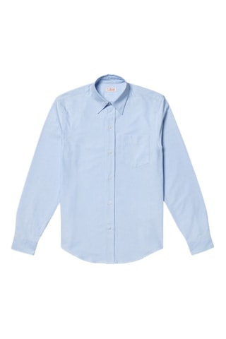 Chemise droite oxford - Ciel