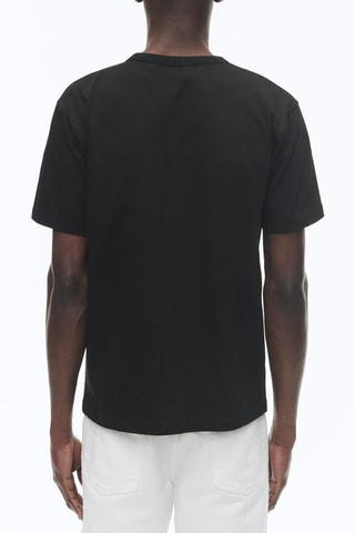 T - shirt à motifs squelette - Noir