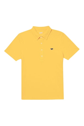 Polo en piqué - Jaune vif