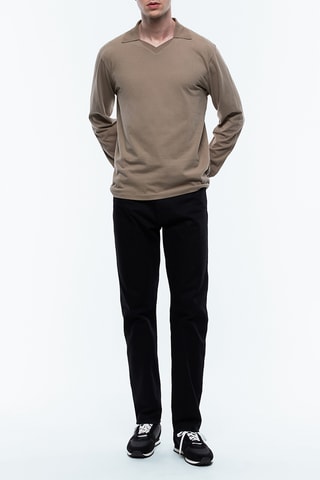 Polo de foot - Taupe