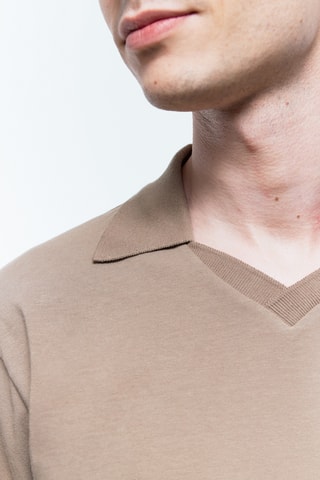 Polo de foot - Taupe