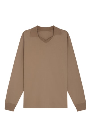 Polo de foot - Taupe
