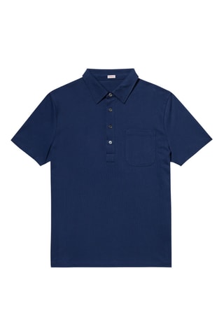 Polo jersey - Bleu marine