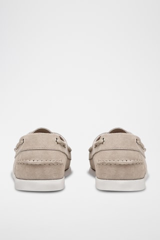 Nubuck Bootschoenen - Beige
