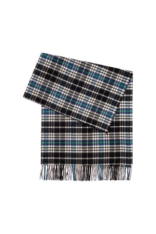 Wollen en Kasjmier Sjaal - Zwart