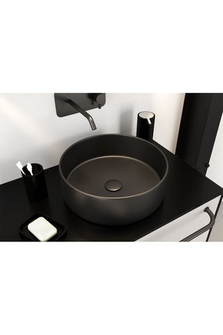 Vasque en céramique à poser Noir