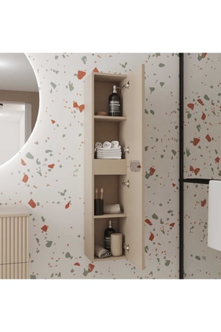 Colonne suspendue 2 portes Leon - 25,5 x 120 x 21,8 cm